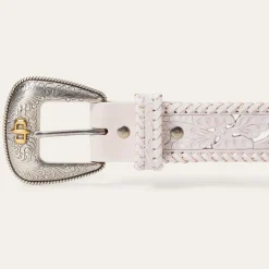 Tooled Laced Edge Belt