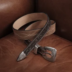 Tooled Tapered Belt