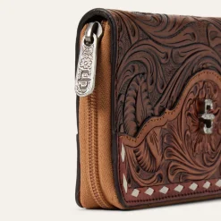 Tooled Zip Wallet