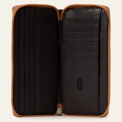 Tooled Zip Wallet