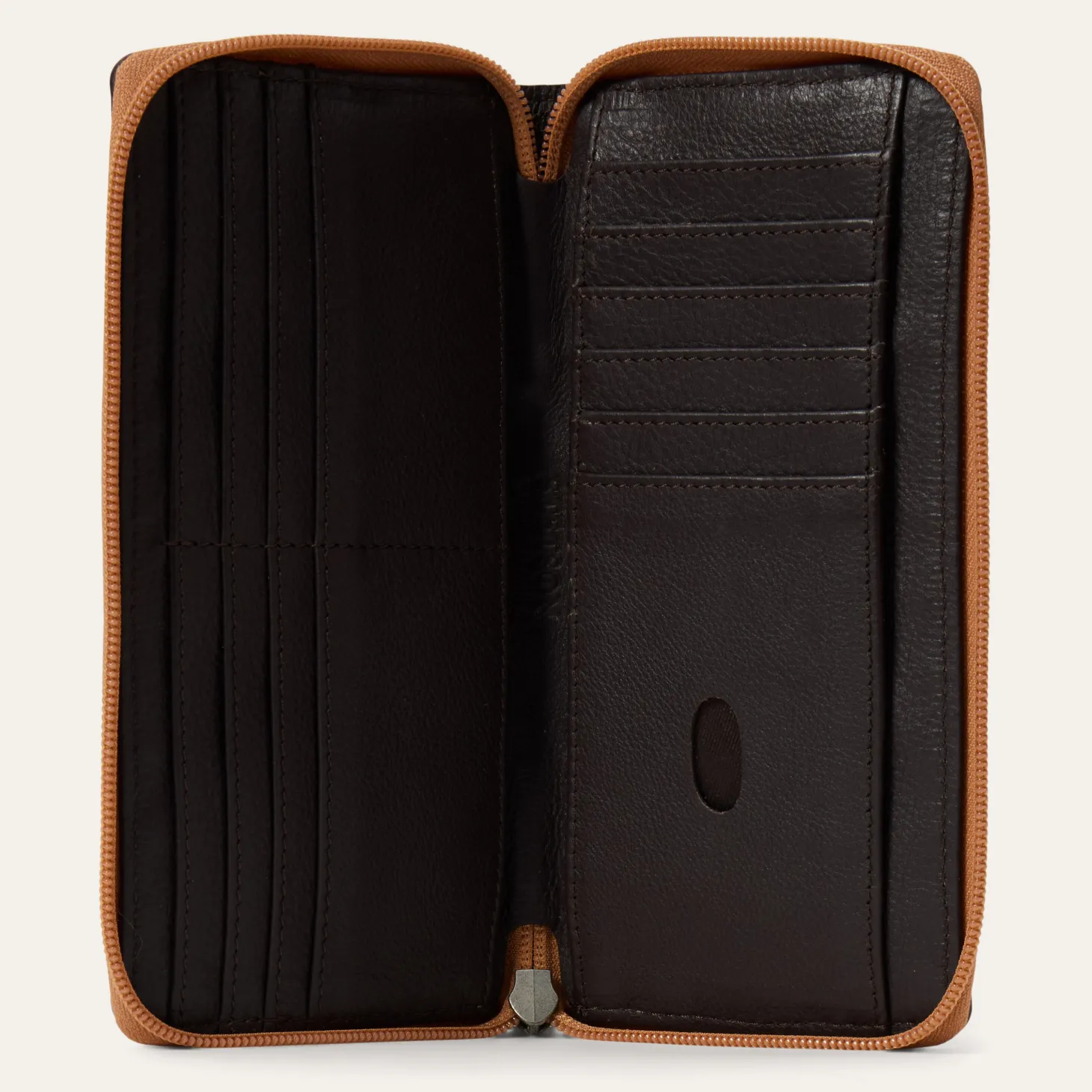 Tooled Zip Wallet