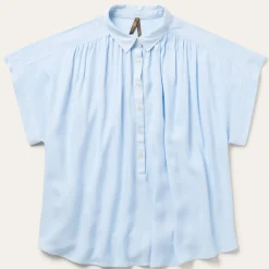 Twill Collared Blouse