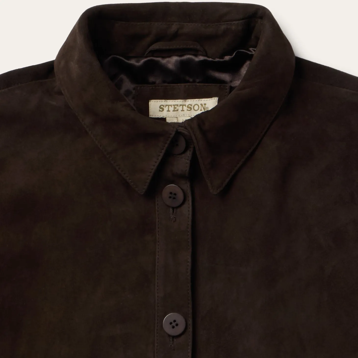 Two Pocket Fringe Suede Jacket