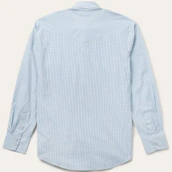 Two Stripe Check Western Shirt