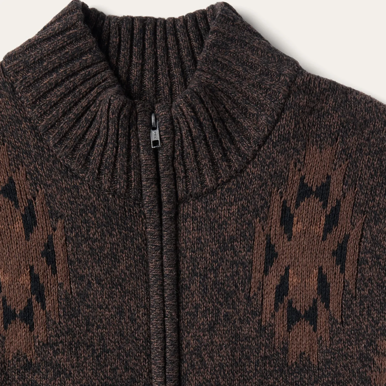 Vertical Aztec Cardigan
