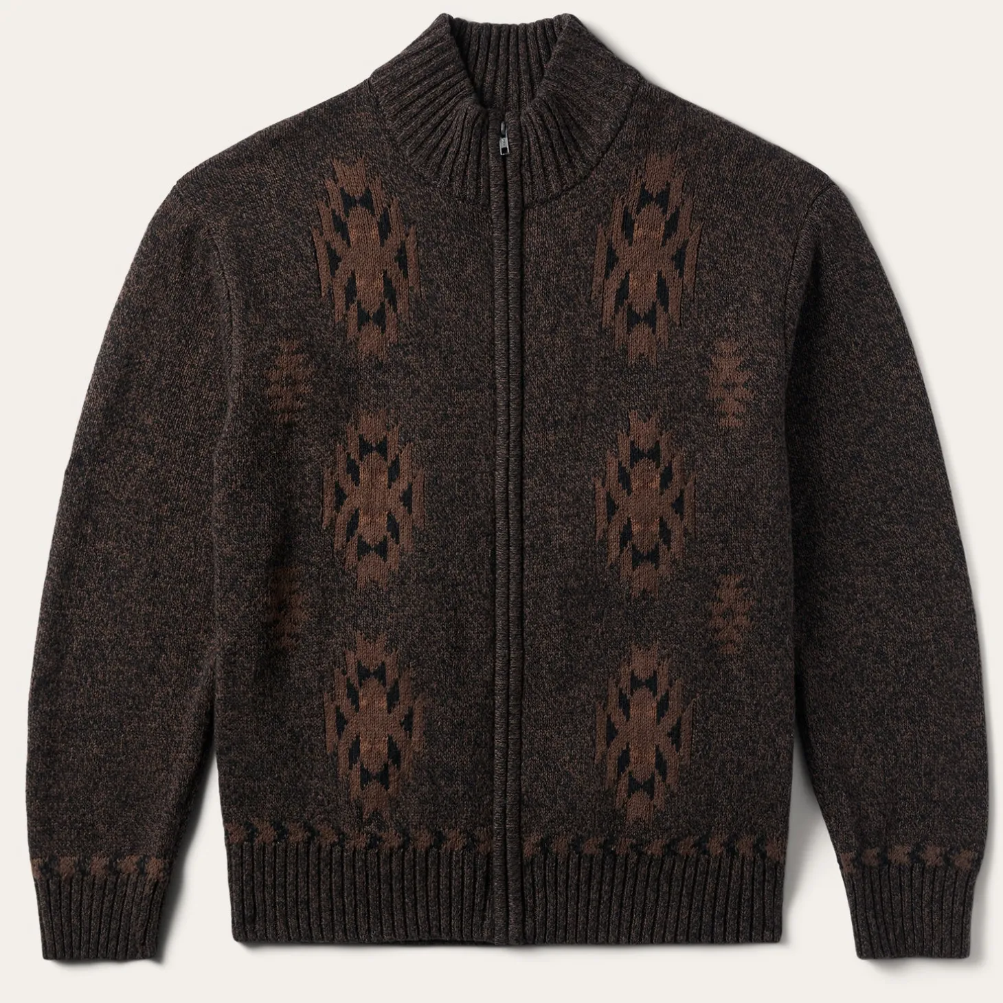 Vertical Aztec Cardigan