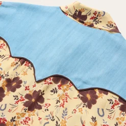 Vintage Floral Print Western Shirt