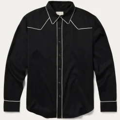 Vintage Piped Western Shirt