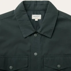 Waxed Canvas Shirt Jacket