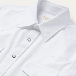 White Oxford Western Shirt