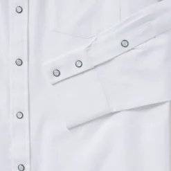 White Oxford Western Shirt