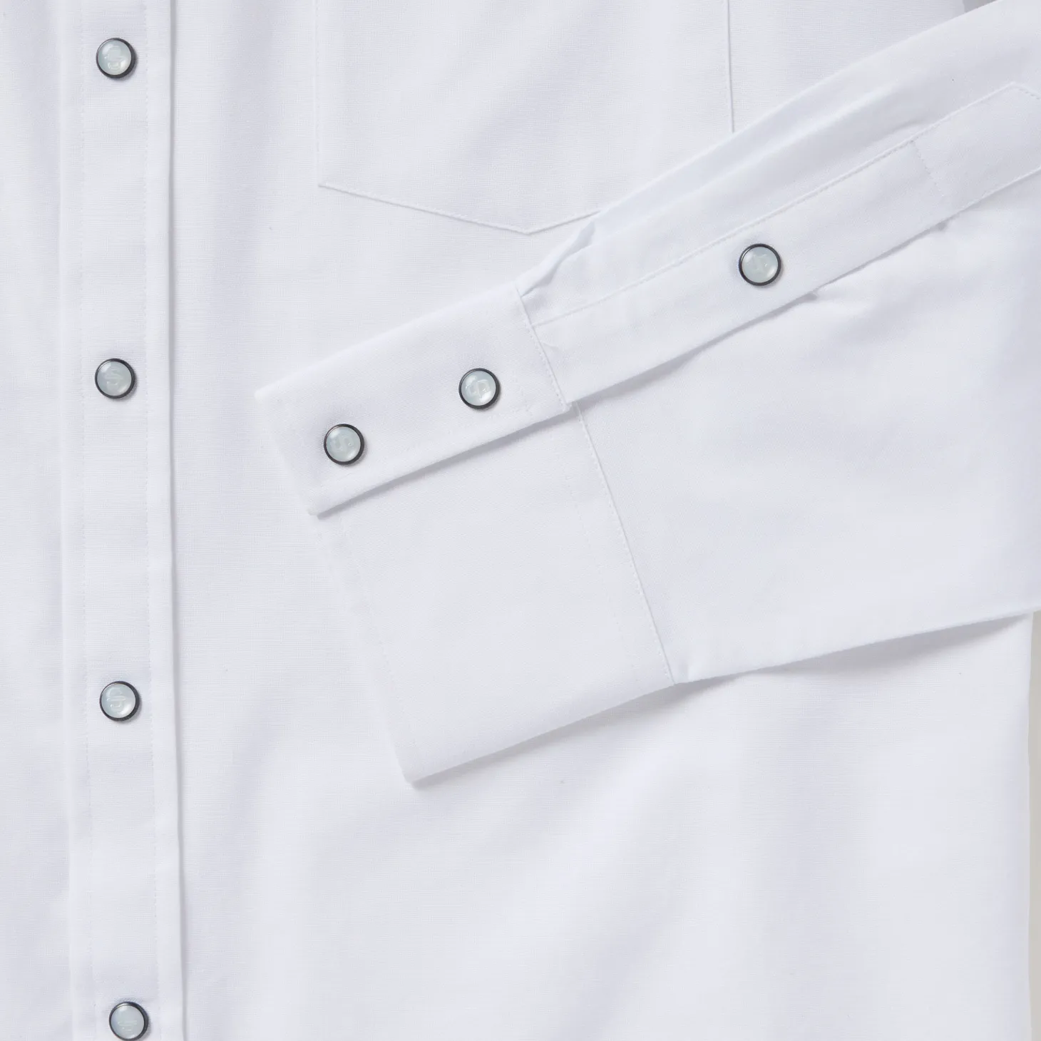 White Oxford Western Shirt