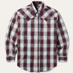 Wine Plaid Shirt