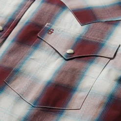 Wine Plaid Shirt