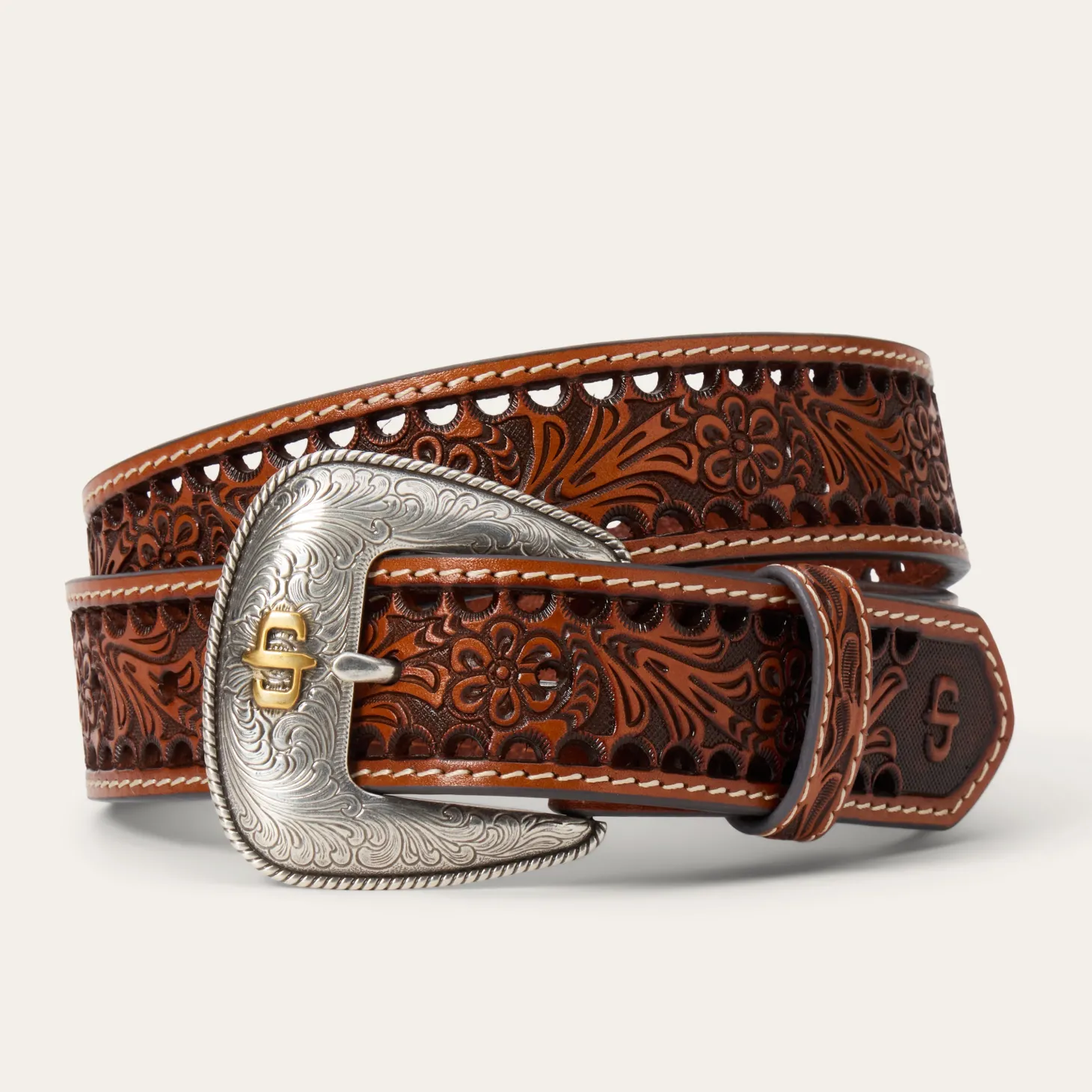 Women's Tooled Belt