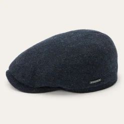 Wool Herringbone Driver Cap