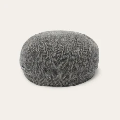 Wool Herringbone Driver Cap