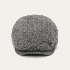 Wool Herringbone Driver Cap