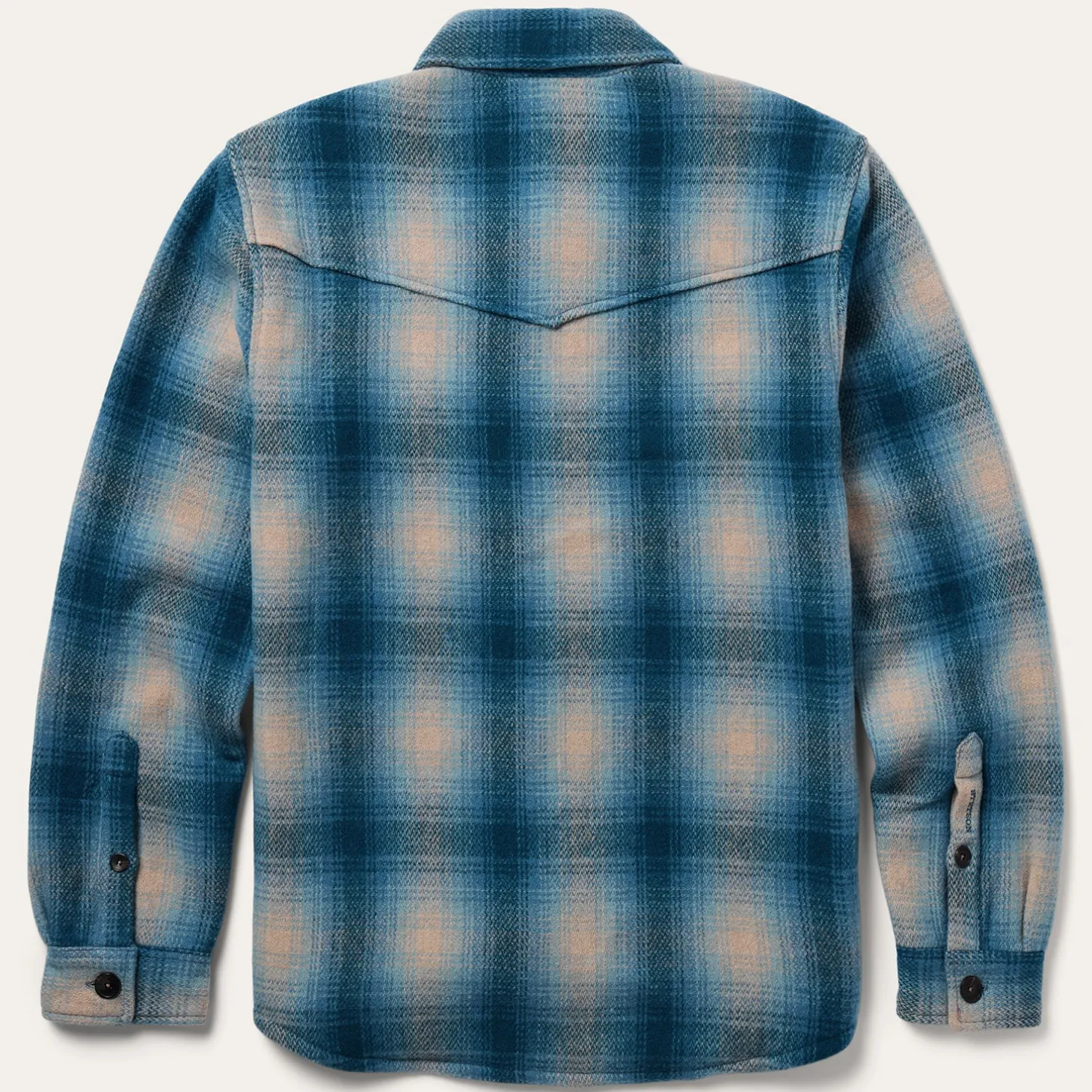 Wool Plaid Shirt Jacket