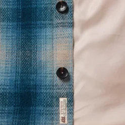 Wool Plaid Shirt Jacket