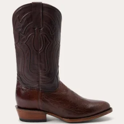 Wyatt Smooth Ostrich Boots