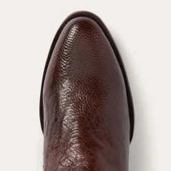 Wyatt Smooth Ostrich Boots